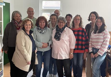 Mitarbeiter/innen vom Team Weisser Ring Freudenstadt und die Mitarbeiterinnen des Kinderschutzbundes